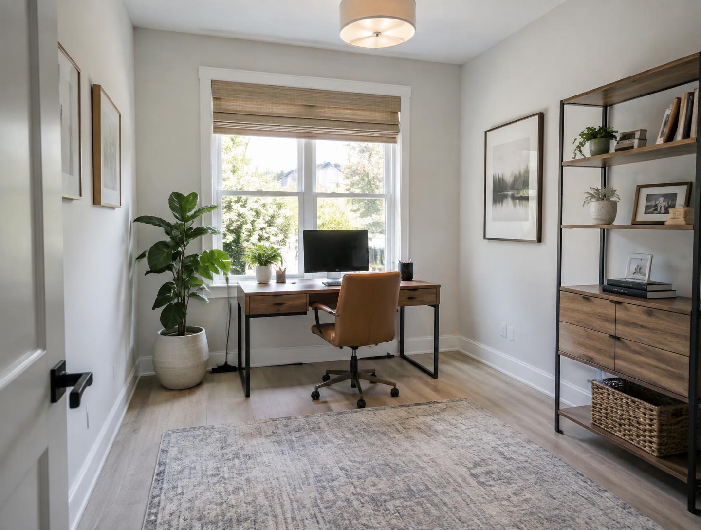 Homeoffice nach der Renovierung