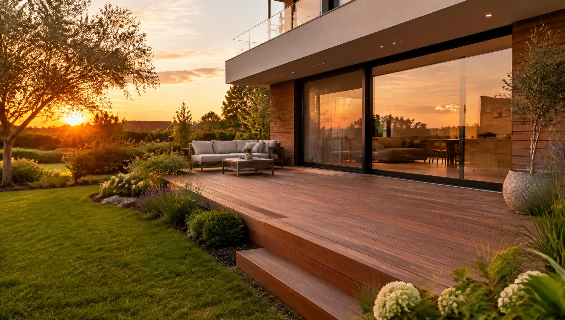 Terrasse nach der Renovierung